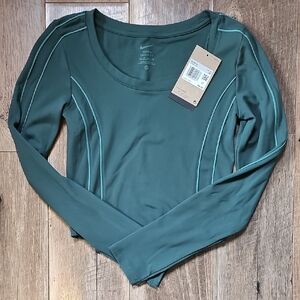 Nike Women's Teal Long Sleeve Tee